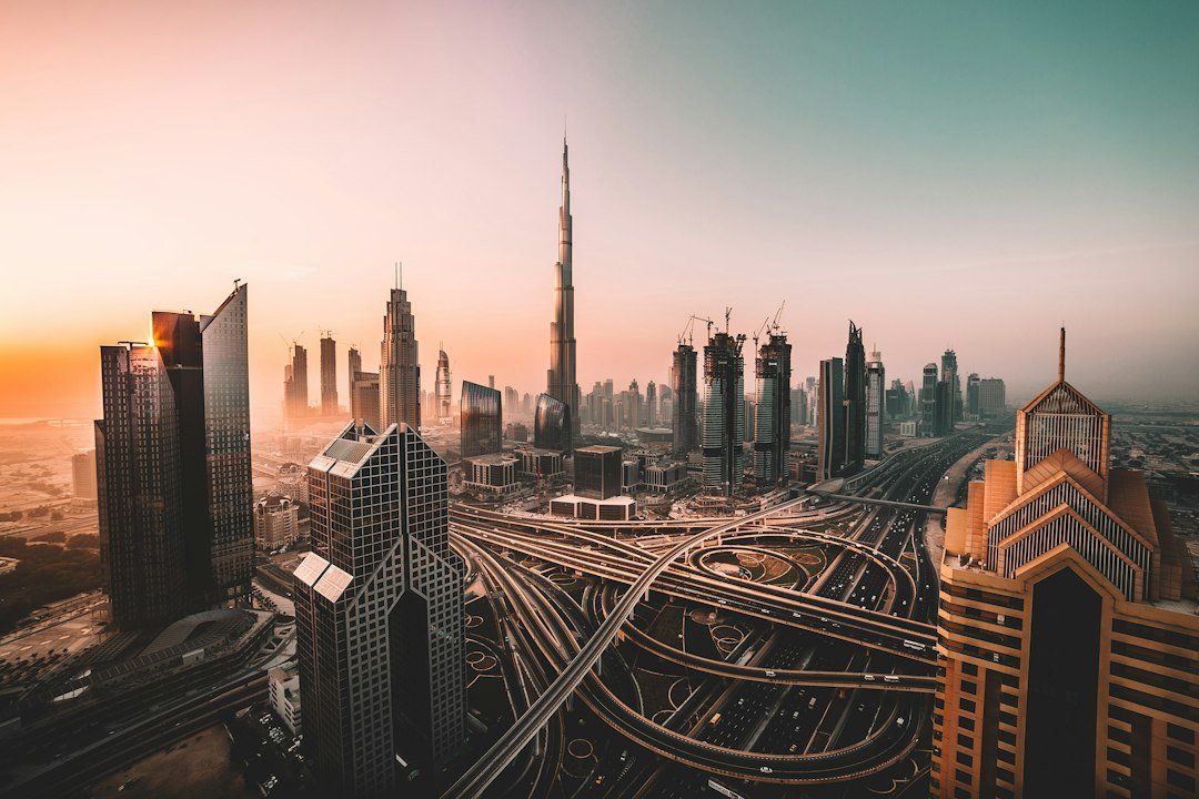 Dubai / UAE skyline and landmarks